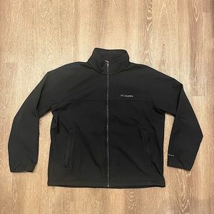 Columbia Jacket Mens Black XL Fleece lined
